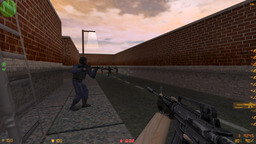 CS 1.6 with Bots gameplay on de_dust2