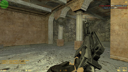CS 1.6 with Bots scoreboard