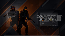 Counter Strike 2 — CS2 settings and server menu screen