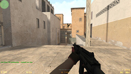 Counter Strike 2 gameplay on Dust2 long area